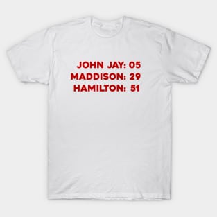 Hamilton: 51 T-Shirt